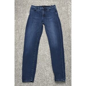 Banana Republic high rise Jeans skinny ankle size 27 INDIGO 27" INSEAM STRETCH